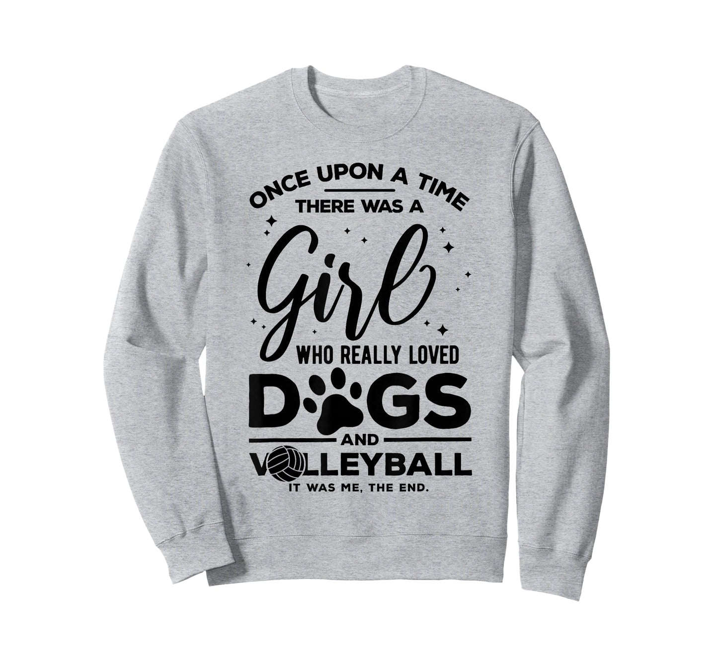 Funny Volleyball Joke for Teen Girls Who loves dogs T-Shirt
