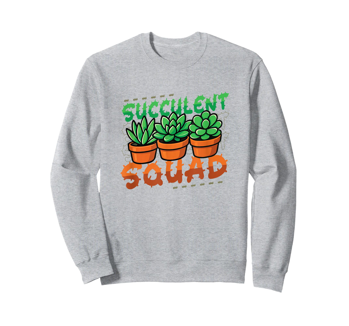 Succulent Squad Funny Plant Lover Cactus T-Shirt