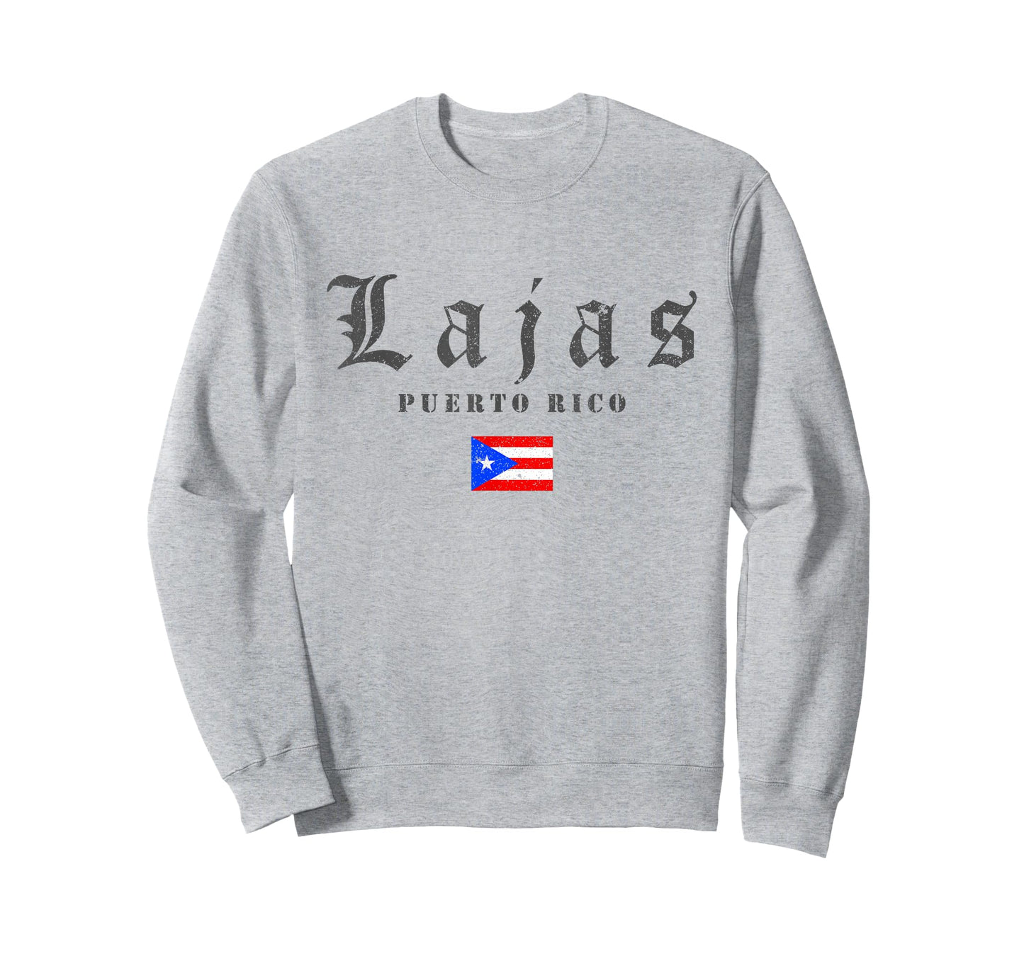 Vintage Lajas Puerto Rico Flag Pride Home Root Travel T-Shirt