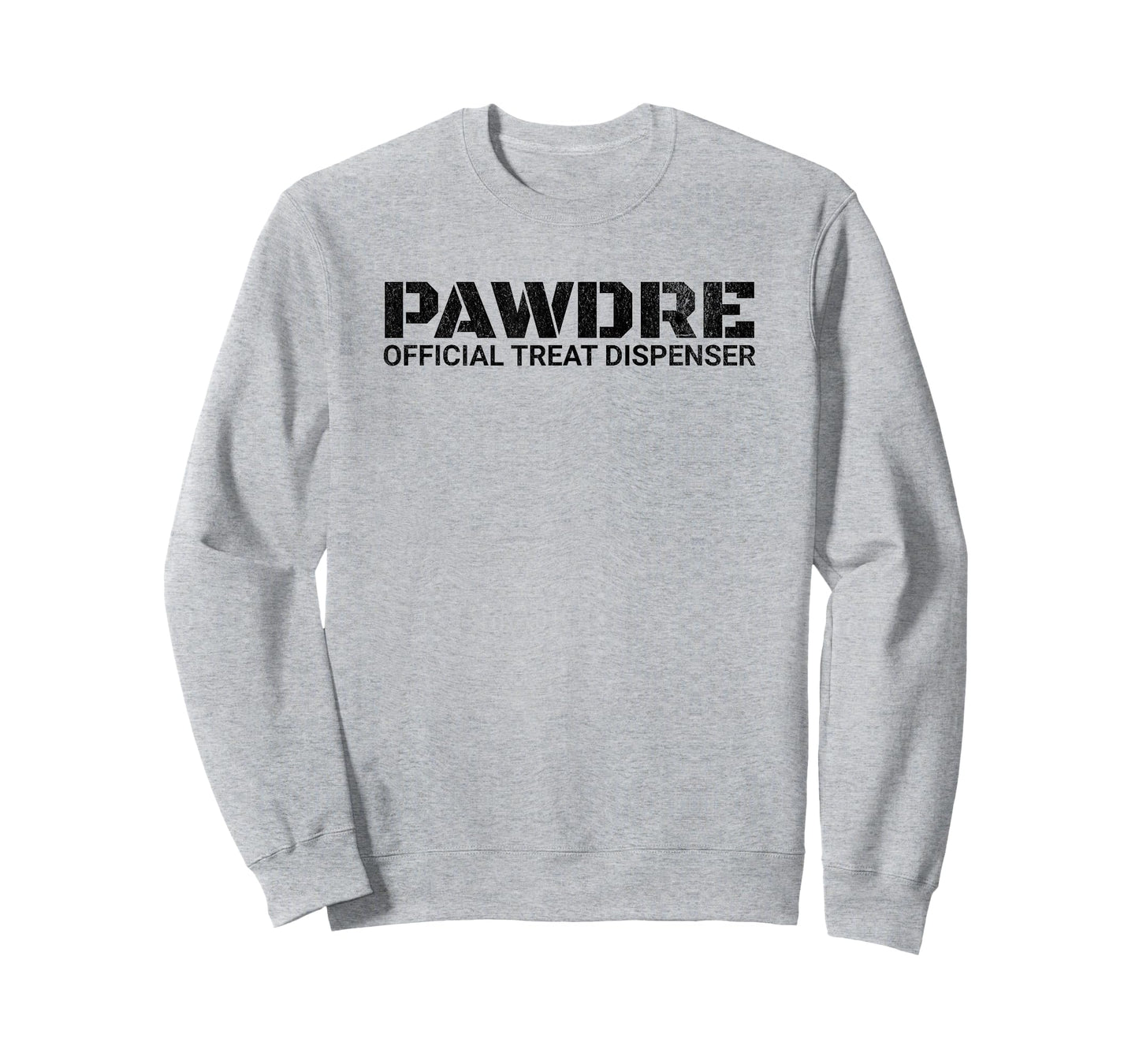 Funny PAWDRE Official Treat Dispenser, Cat and Dog Dad T-Shirt
