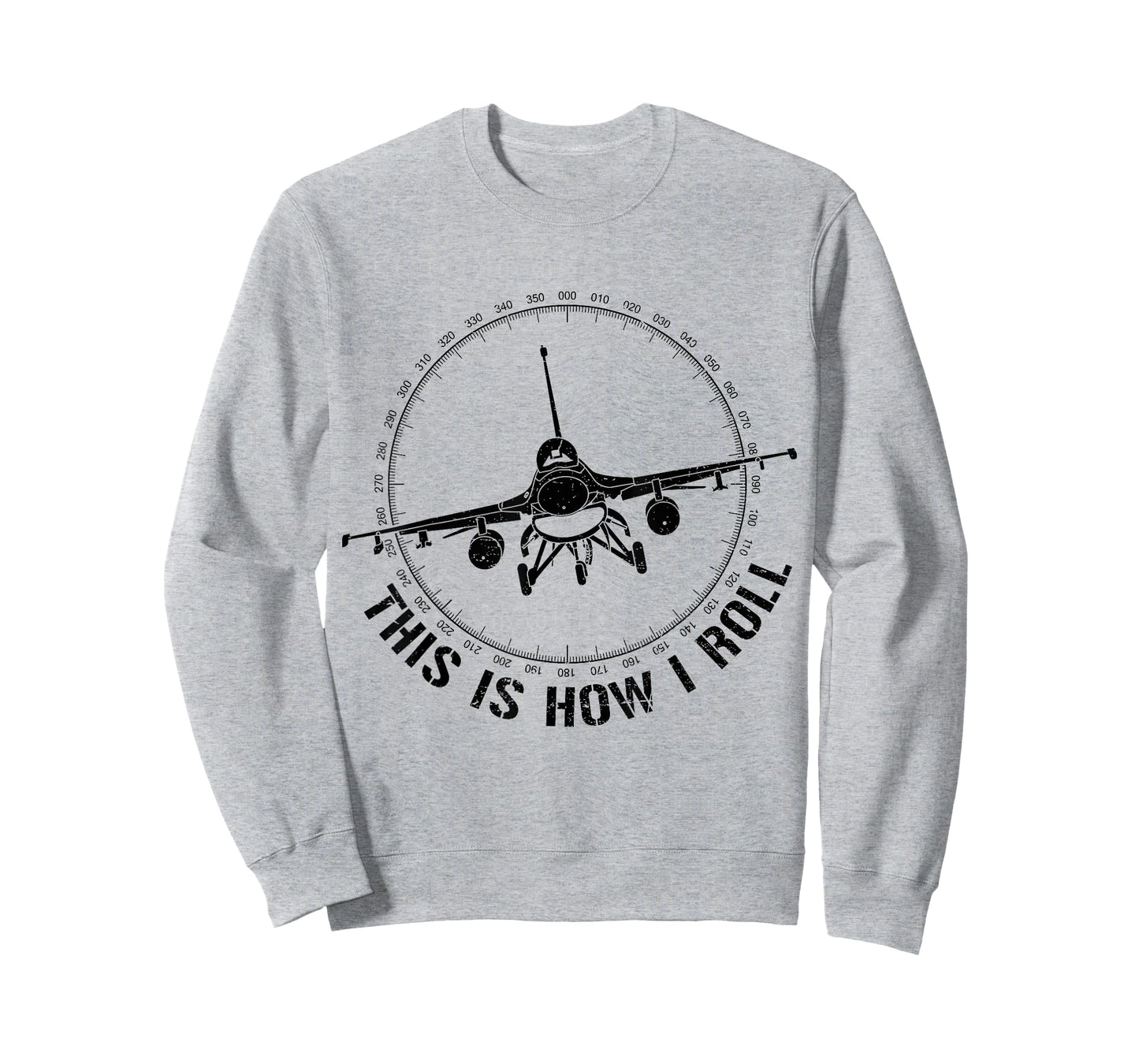 This Is How I Roll Funny F-16 Fighting Falcon Jet Fighter T-Shirt