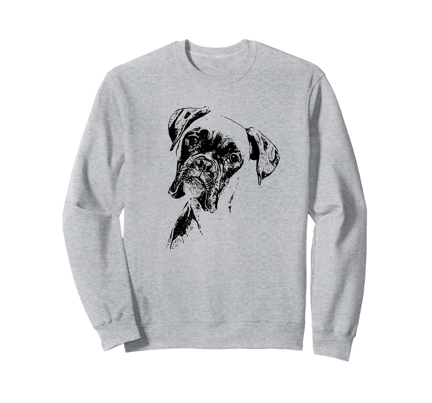 Boxer Dog FACE T-Shirt - Dog Lovers Boxer Dog Gift Shirt T-Shirt
