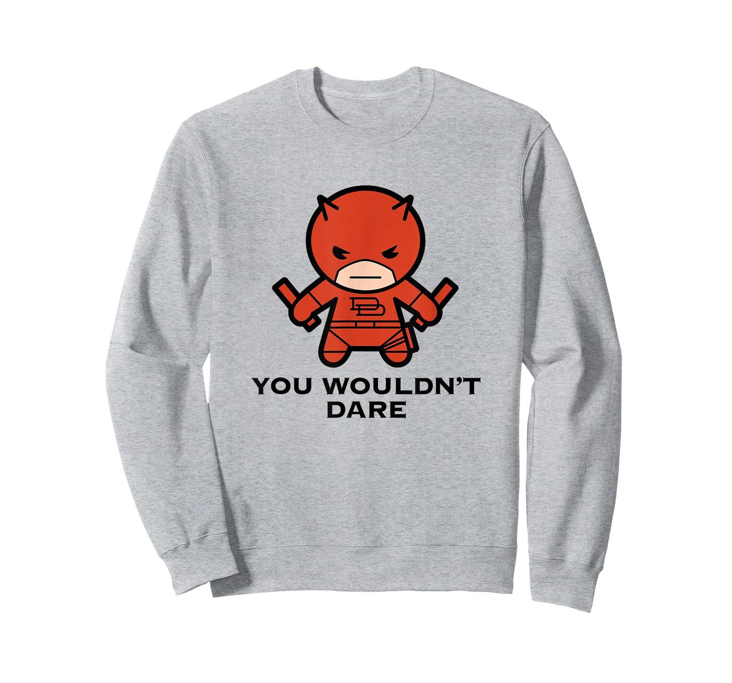 Marvel Kawaii You Wouldn't Dare Chibi Daredevil Portrait T-Shirt