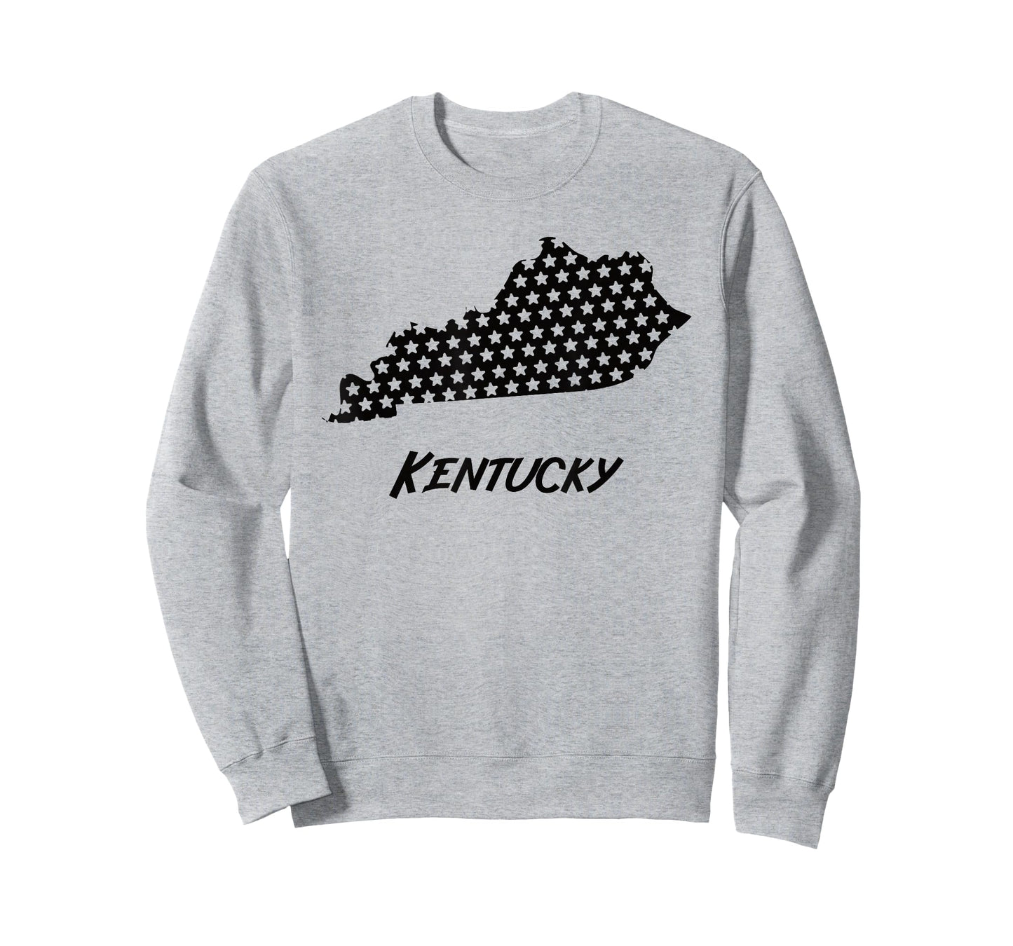 Kentucky USA State Outline Stars Vintage Retro Design T-Shirt