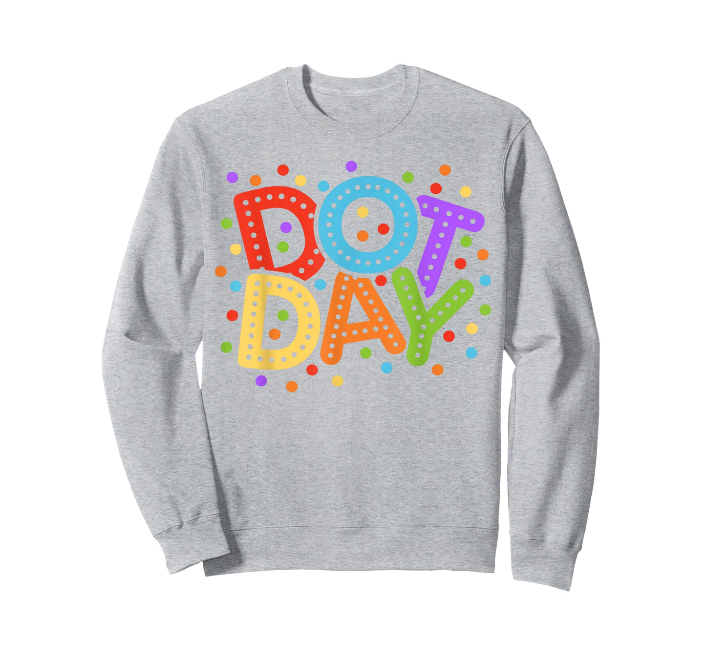 Dot Day 2025 Toddlers Kids Girls Colorful Polka Dot Day T-Shirt