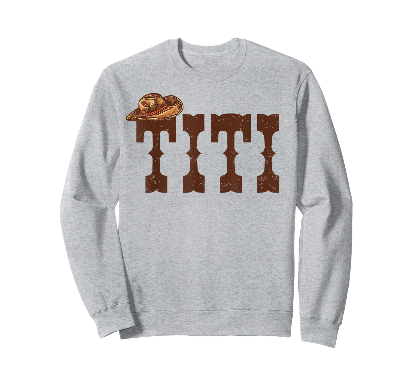 Titi Aunt Western Family Matching Birthday Cowboy Cowgirl T-Shirt
