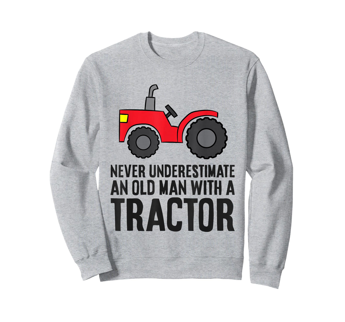 Never Underestimate An Old Man With A Tractor T-Shirt