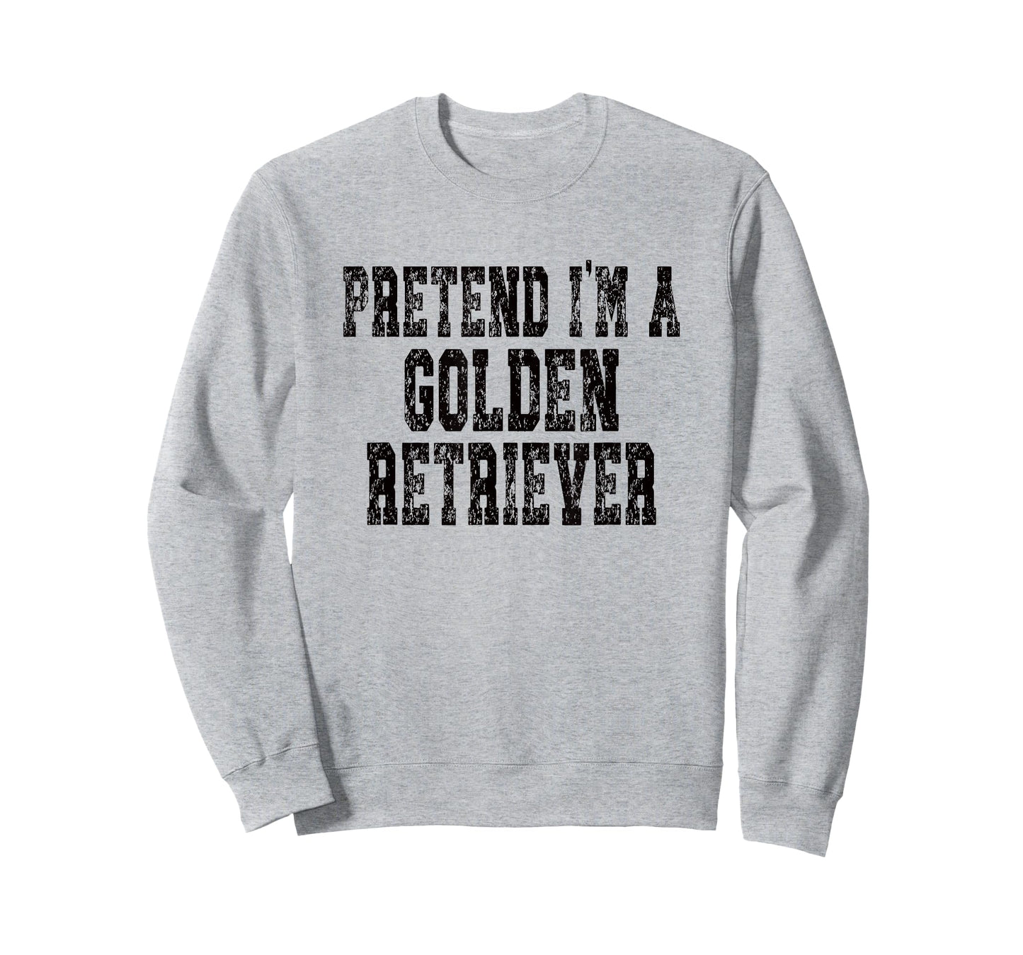 Pretend I'm A Golden Retriever Dog - Lazy Halloween Costume T-Shirt