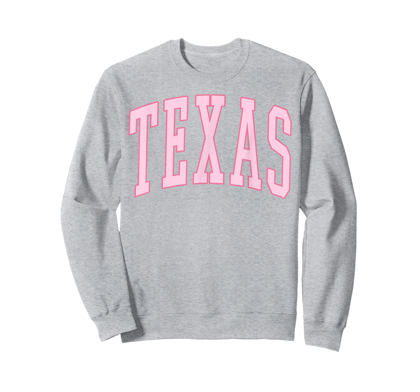 Texas Vintage Preppy Varsity Pink Sports T-Shirt