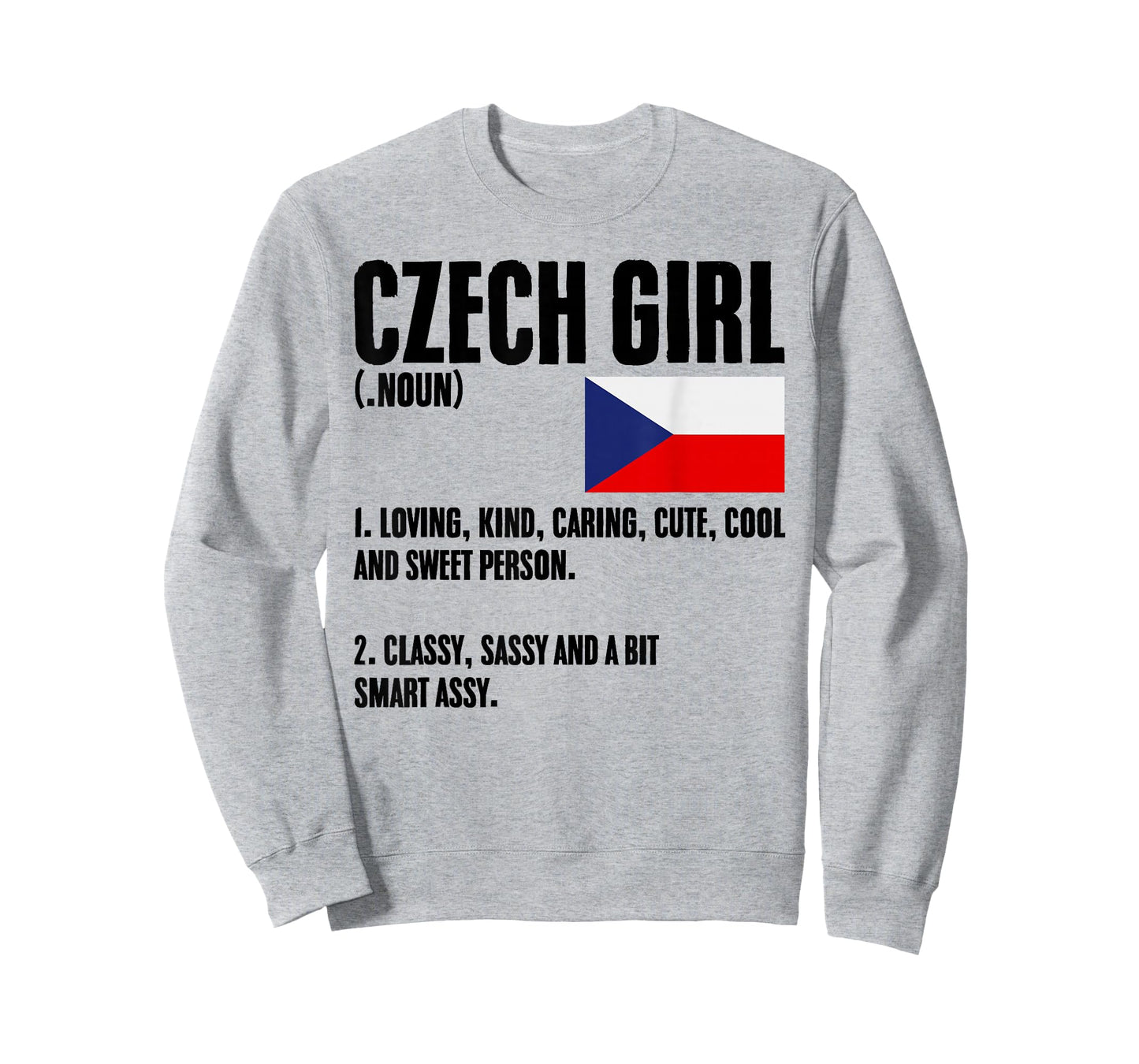 Czech Girl Definition Czech Republic Flag Prague Czech Women T-Shirt