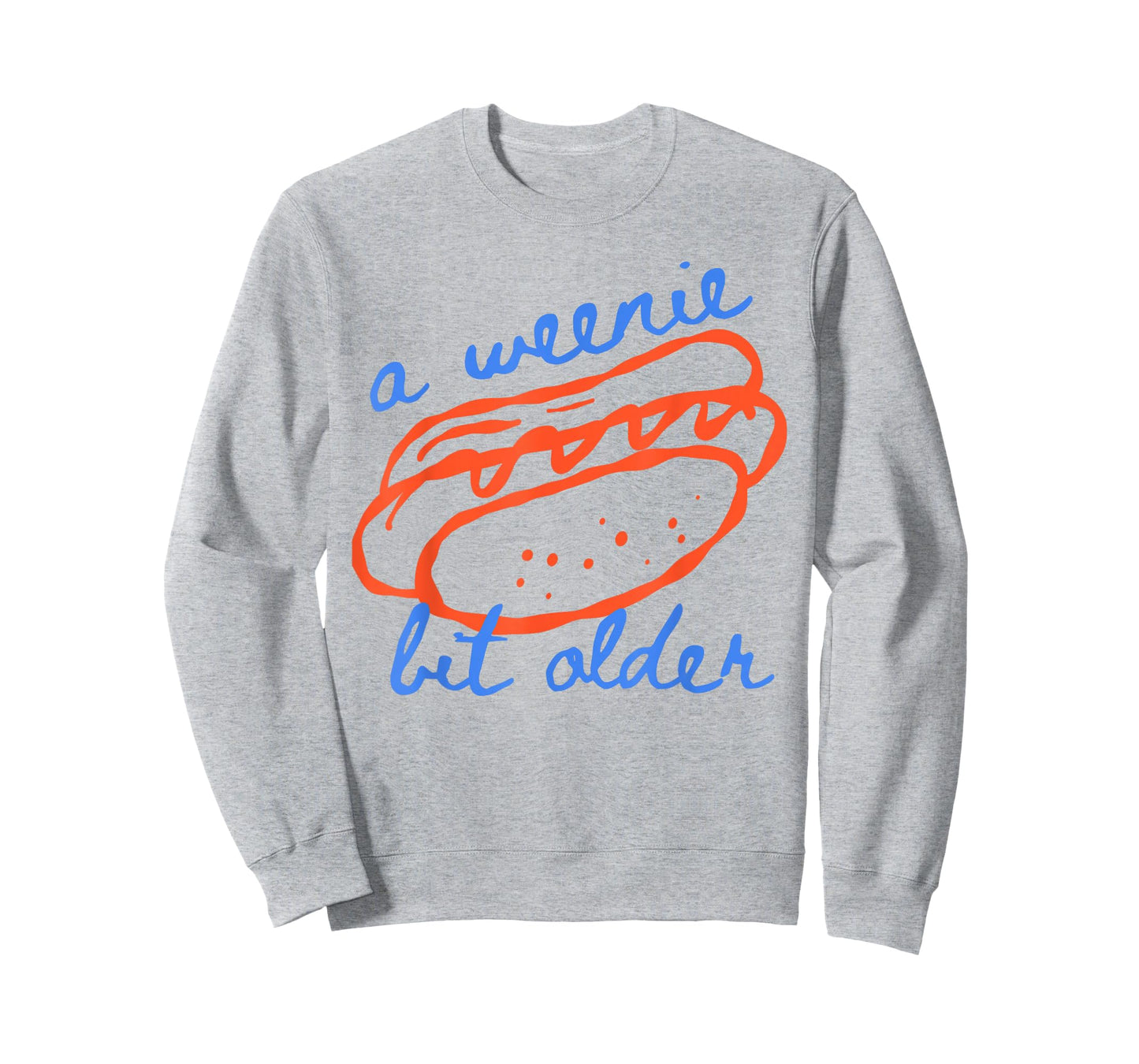 A Weenie Bit Older Funny Hotdog Pun Birthday Design T-Shirt