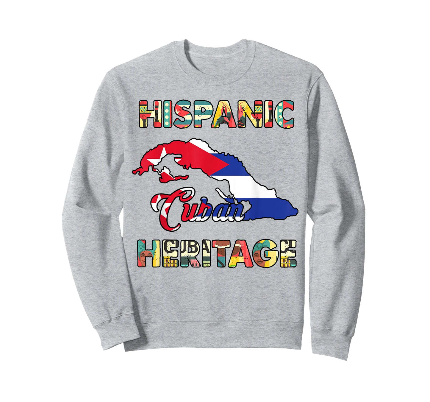 Cuba Hispanic Heritage Month Cuban Flag Men Women Cubanita T-Shirt