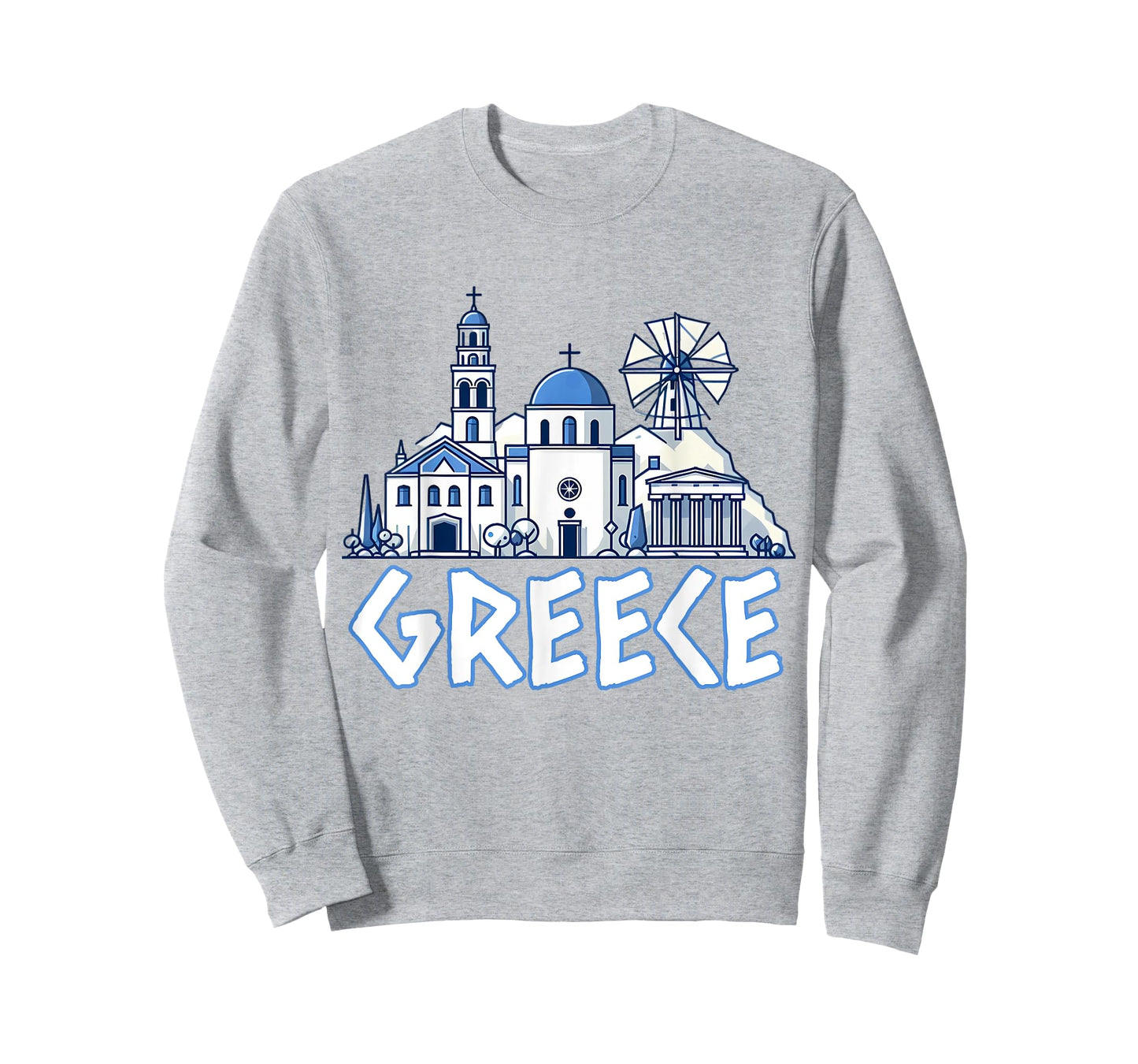 Greece Greek Island Vacation Souvenir Santorini Myconos Kos T-Shirt
