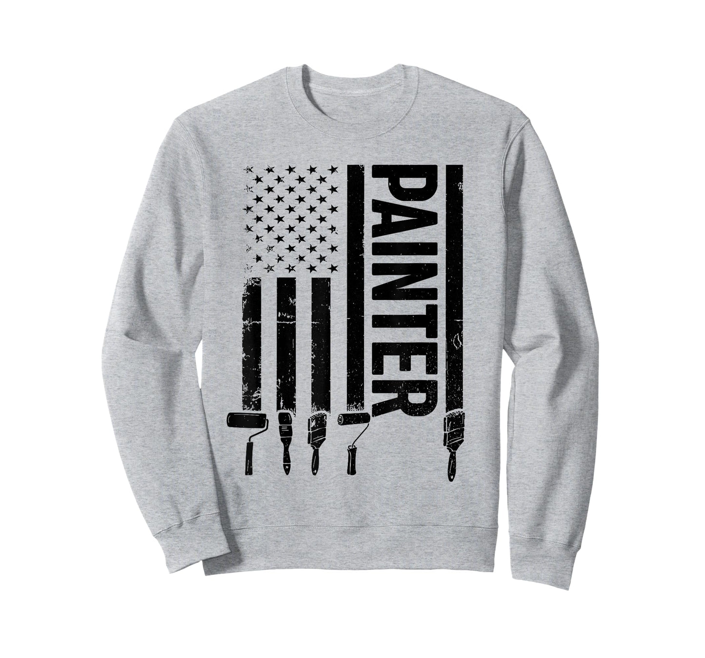 Painter US Flag Painting US Flag Painter T-Shirt