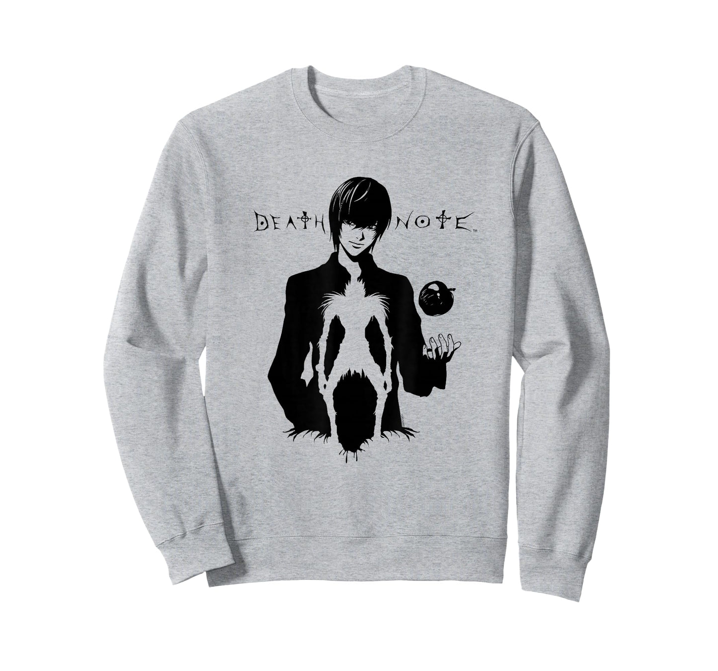 Death Note Light Silhoutte with Ryuk Anime T-Shirt