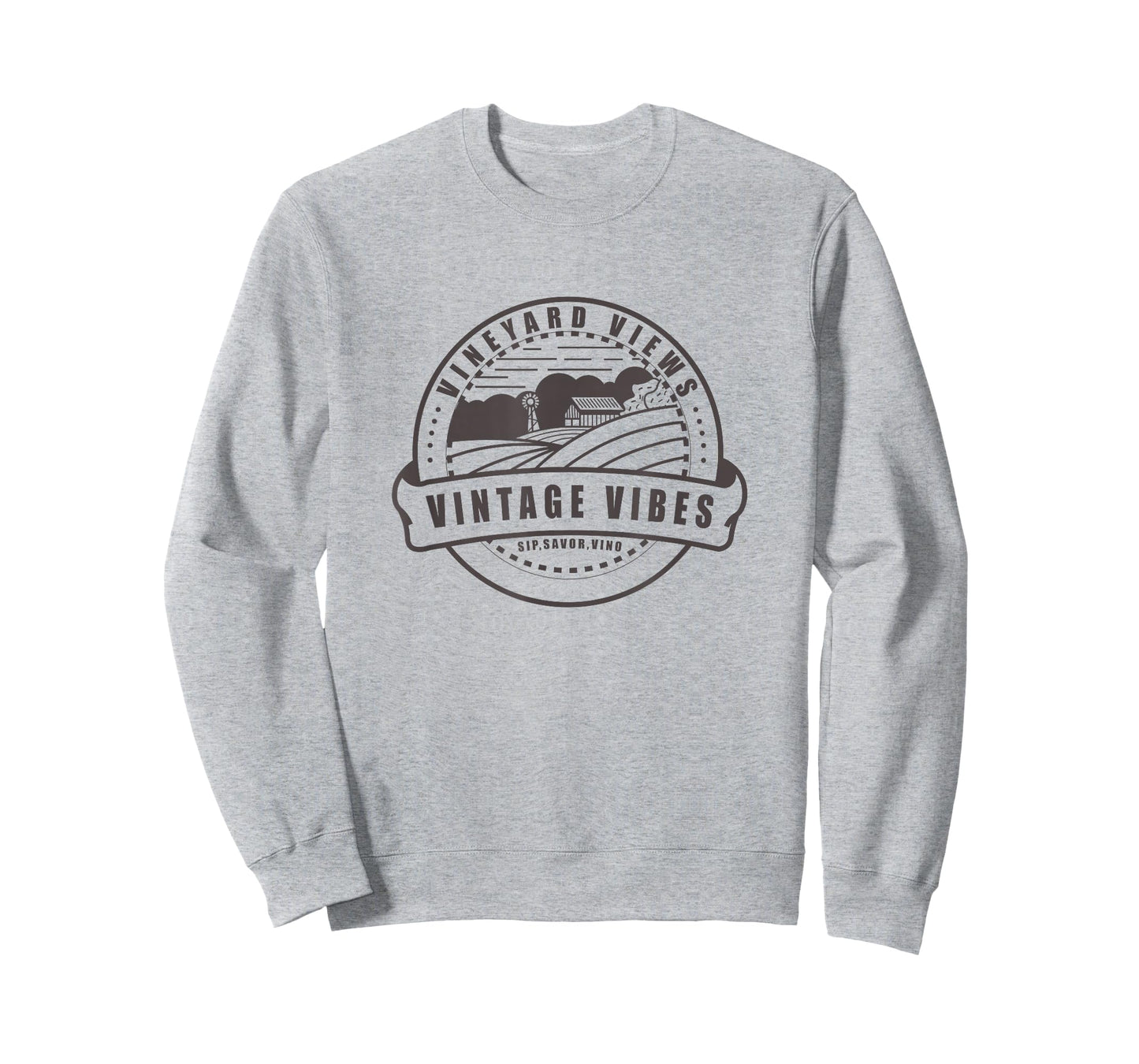 Vineyard Views Vintage Vibes Winery Farm Vines T-Shirt