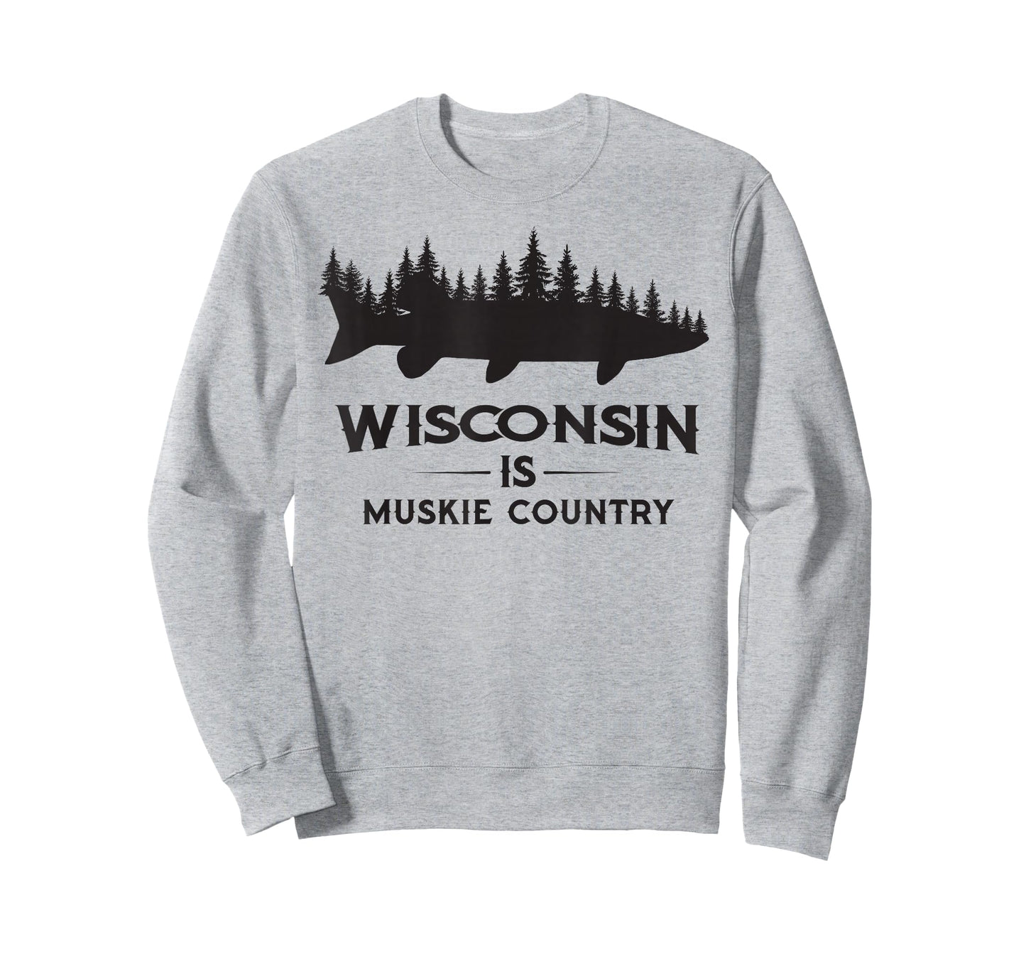 Musky Fishing - Wisconsin Is Muskie Country T-Shirt