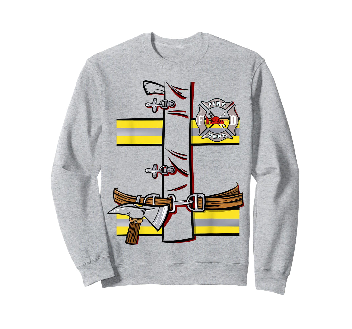 Firefighter Costume Shirt for Halloween