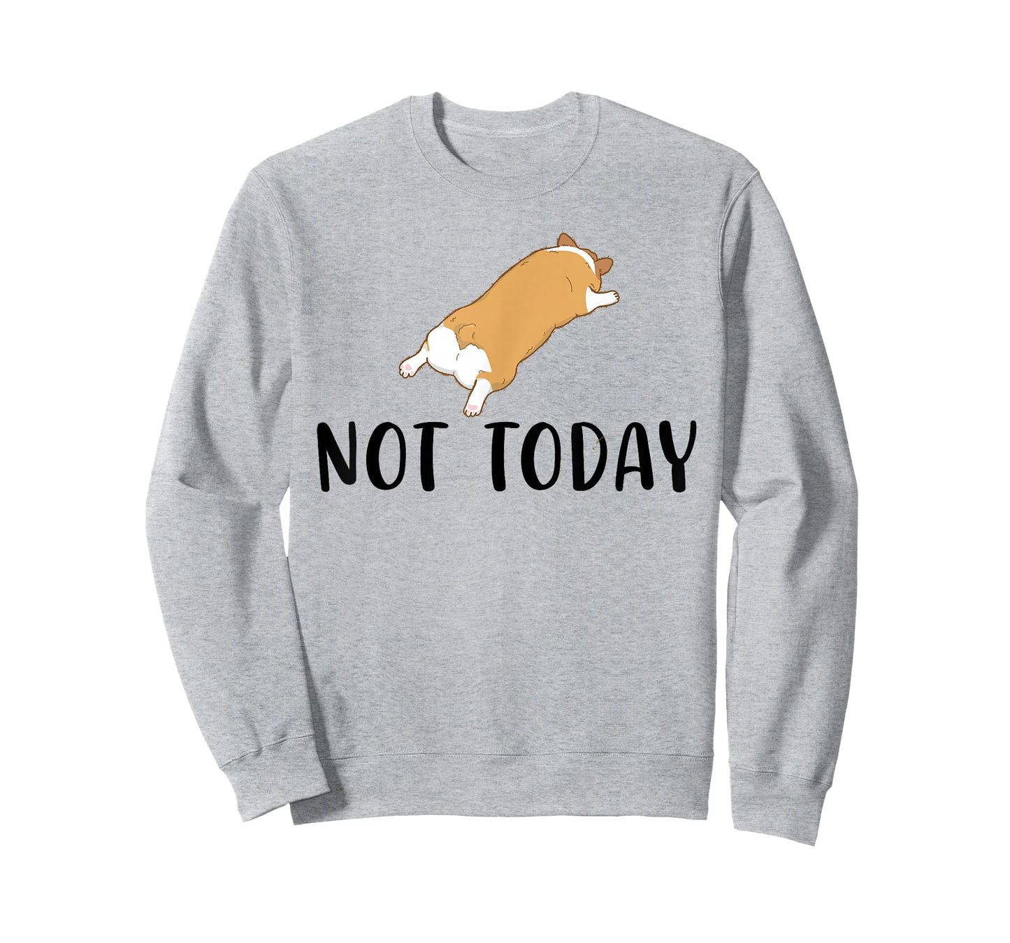 Corgi Funny Not Today Corgi Dog Lover T-Shirt