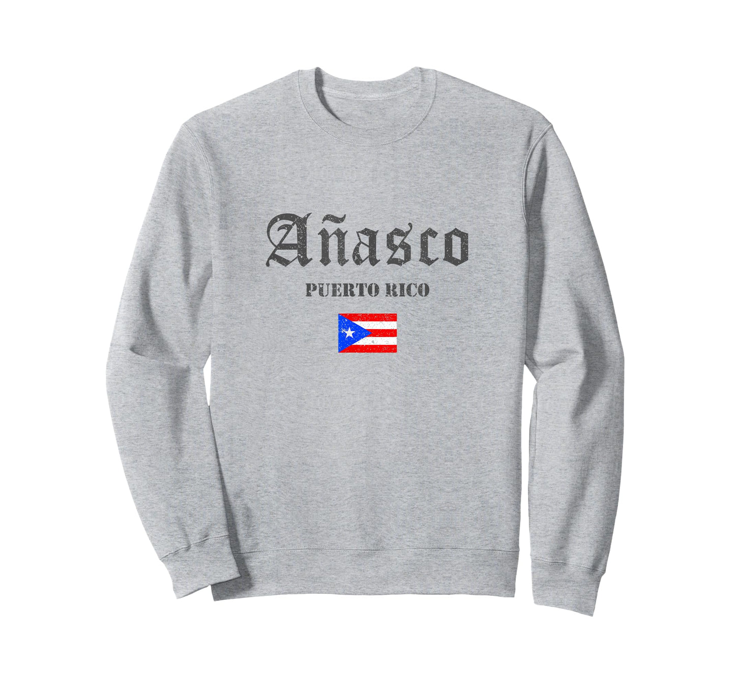 Vintage Añasco Puerto Rico Flag Pride Home Root Travel T-Shirt