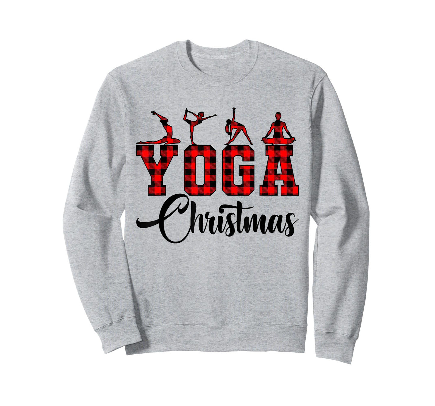 Funny Christmas Santa Claus Meditating Yoga Lover Instructor T-Shirt