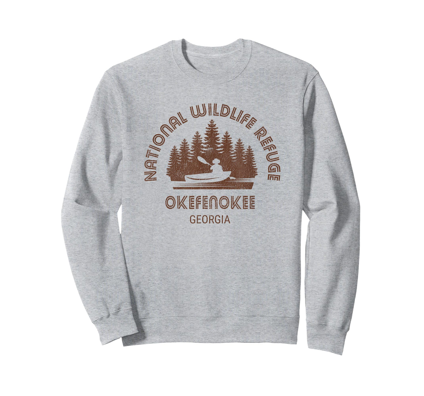Okefenokee T-Shirt Georgia Wildlife Refuge Canoe Shirt T-Shirt