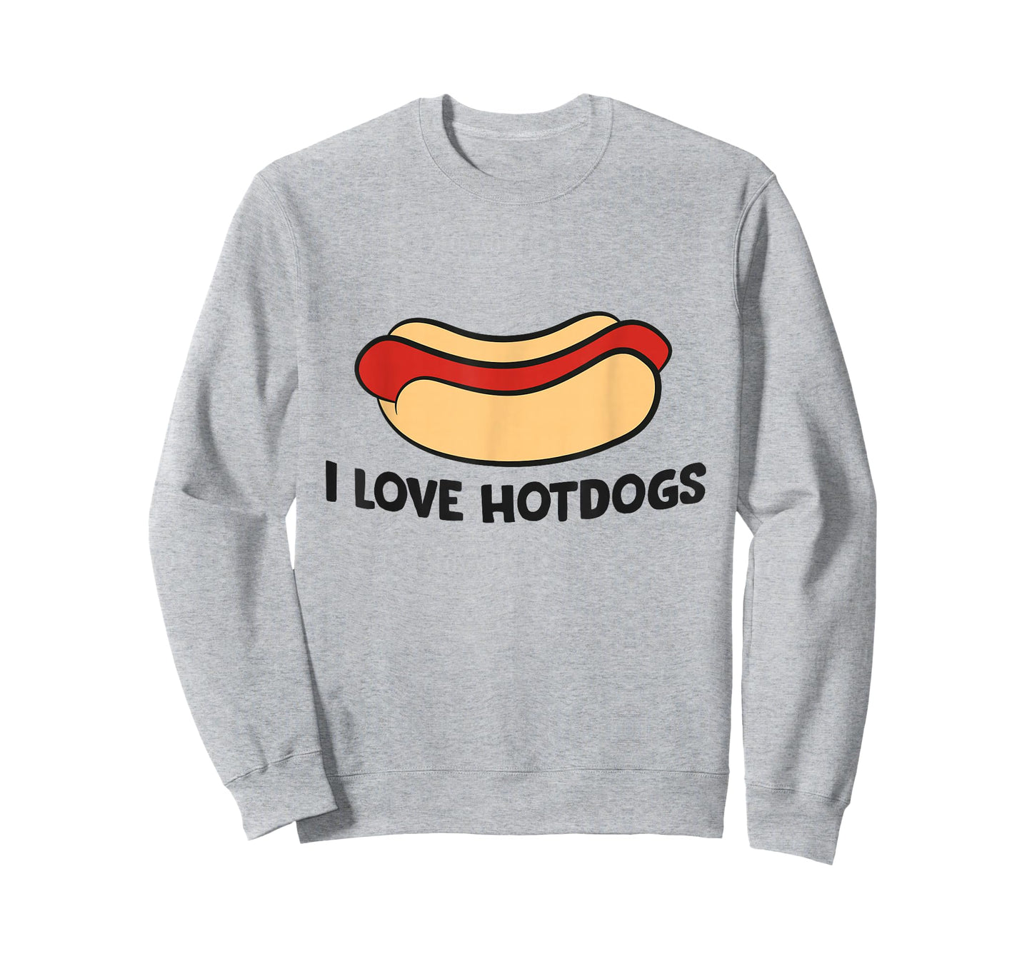 I Love Hotdogs Funny Hot Dog Lover T-Shirt