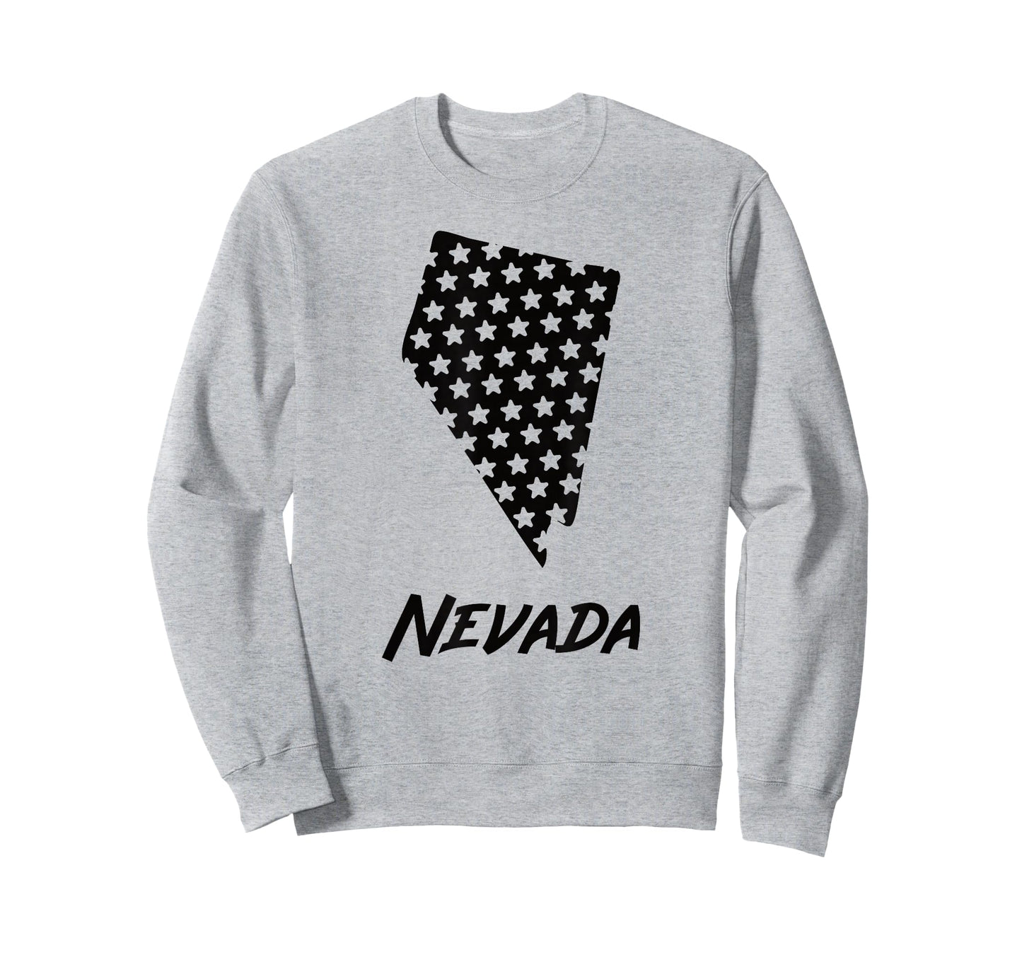 Nevada USA State Outline Stars Vintage Retro Design T-Shirt