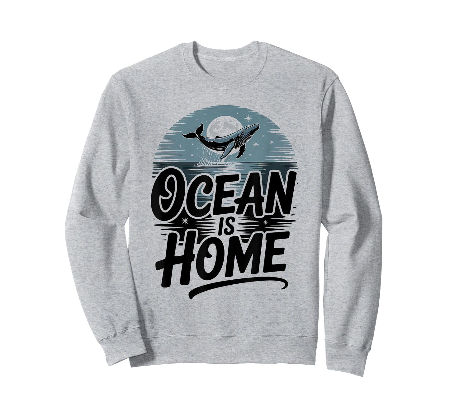 Ocean is Home Whale Lover T-Shirt