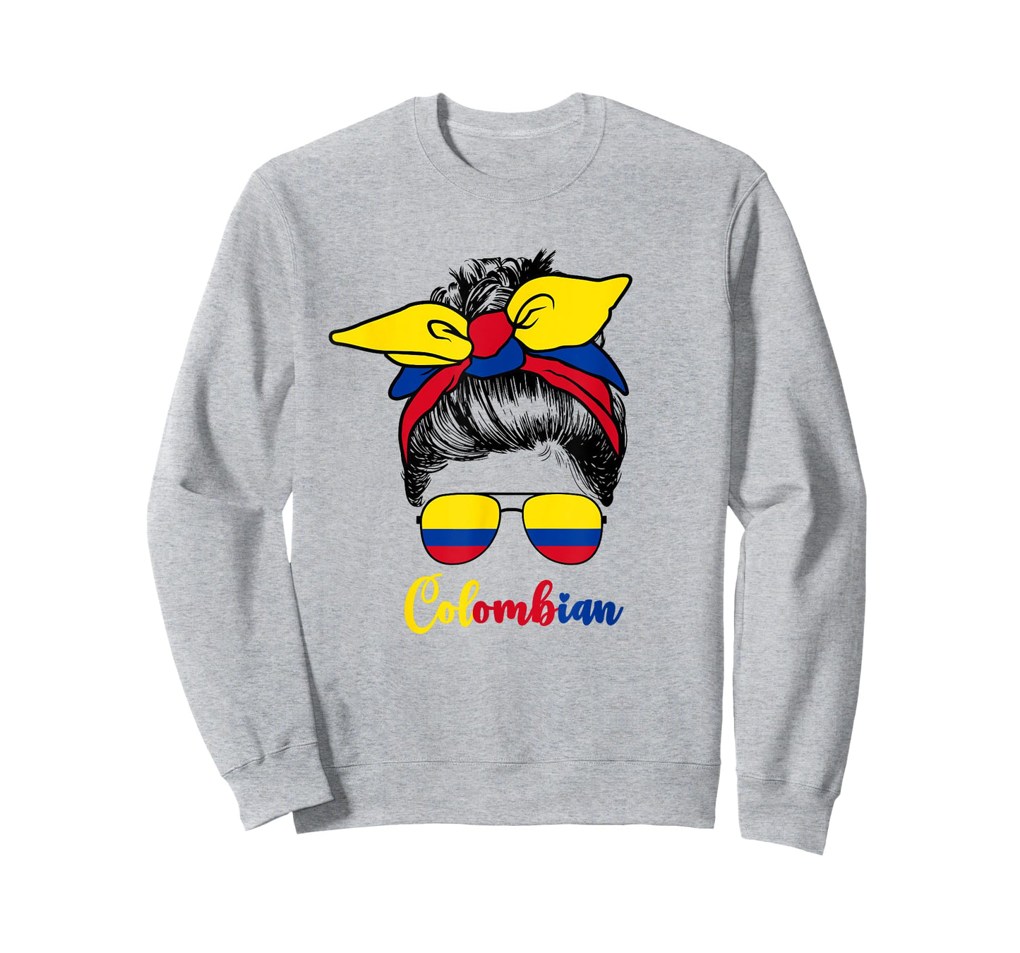 Colombian Girl For Women Girls Cute Colombiana Colombia Flag T-Shirt