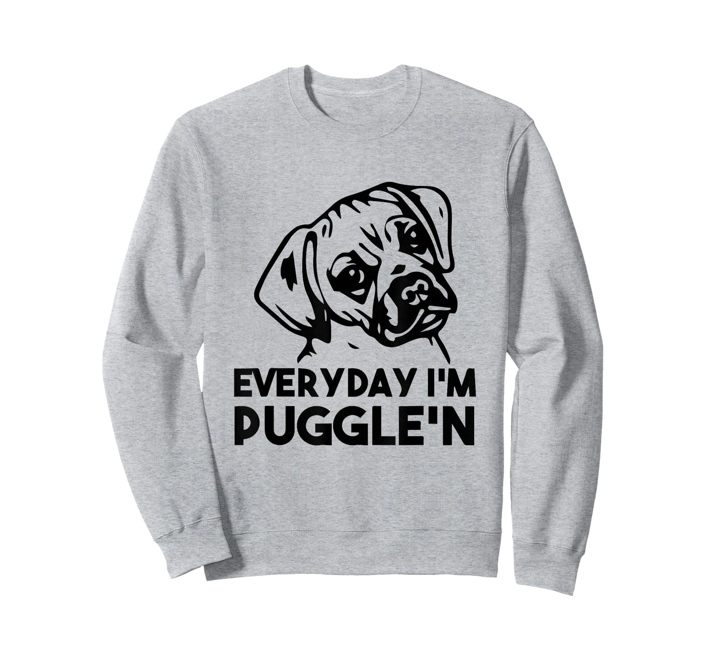 Pug Dog Mom Cute Pug Lover Puggle Mom Dad Puggle T-Shirt