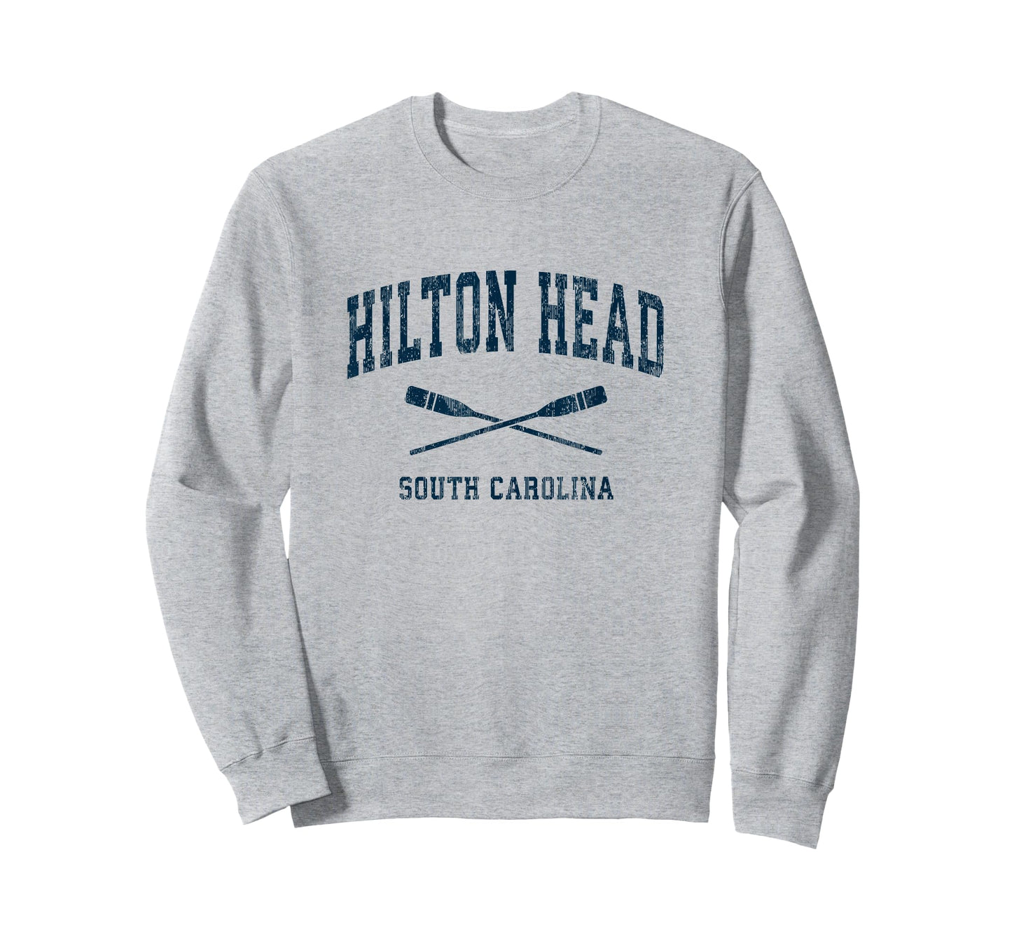 Hilton Head Island South Carolina Vintage Nautical Paddles S T-Shirt