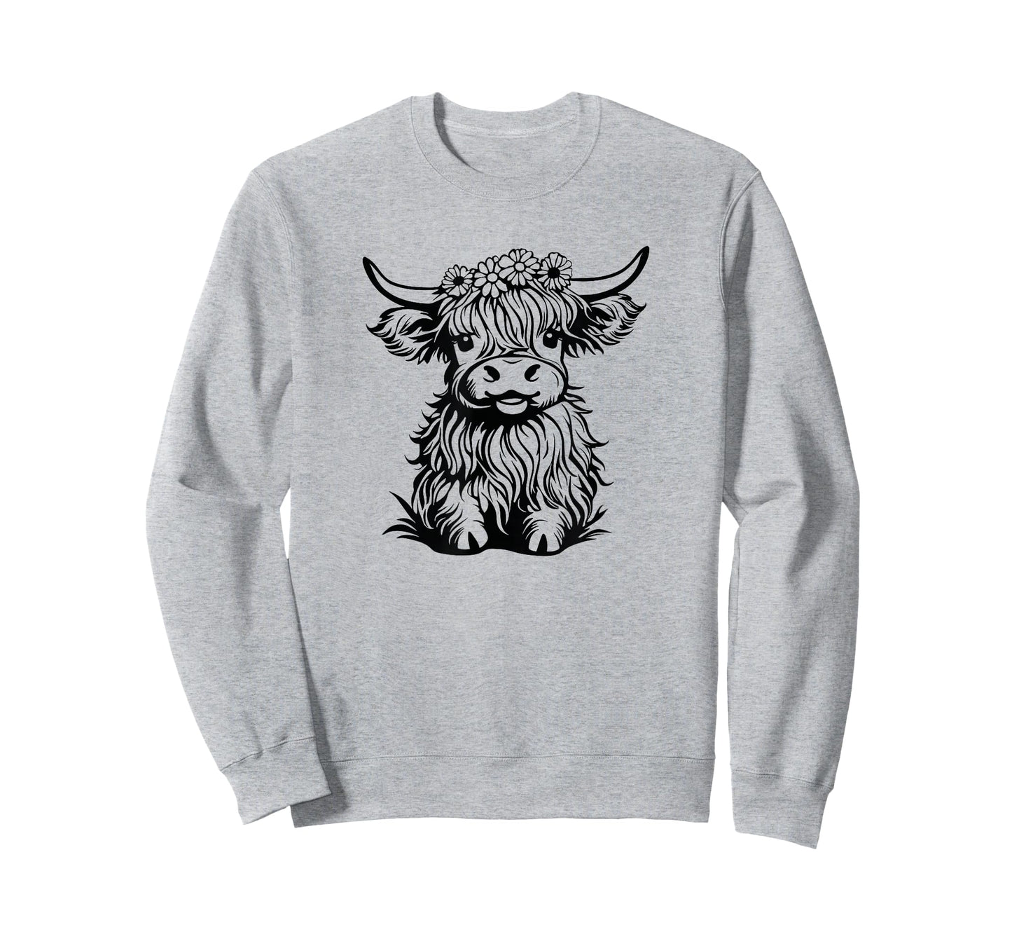 Highland Cow Cute Design for Women Western Fashion Country T-Shirt