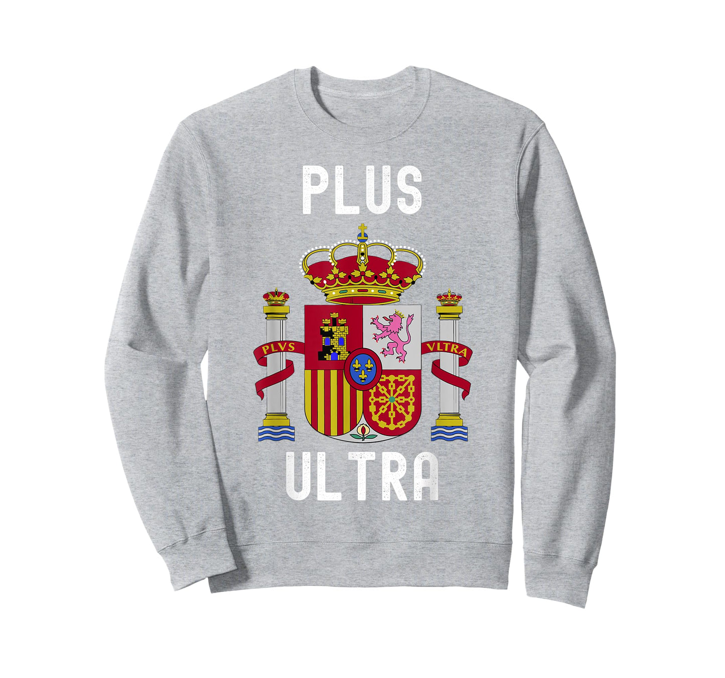 Plus Ultra Spain Flag Patriotic Kids Boys Womens Mens Red T-Shirt