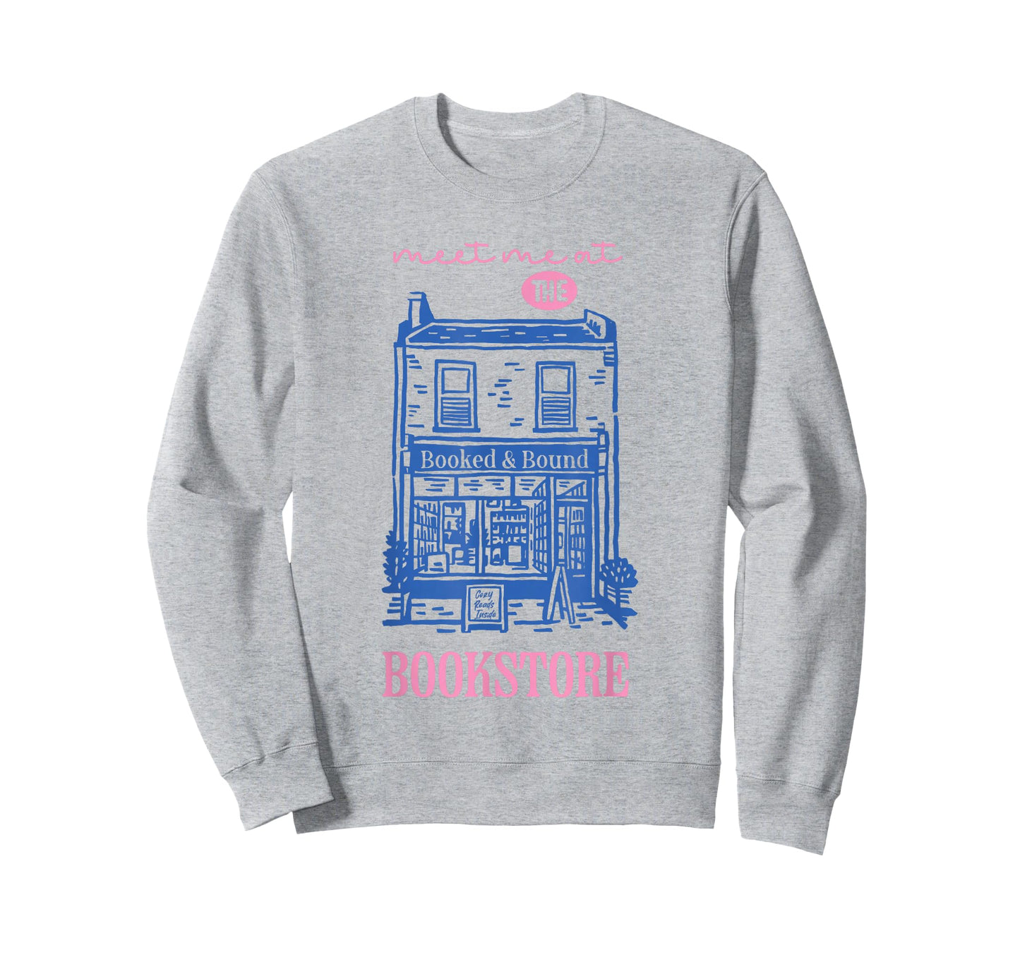 Meet Me at the Bookstore Cute Cozy Bookshop Reader Bookworm T-Shirt