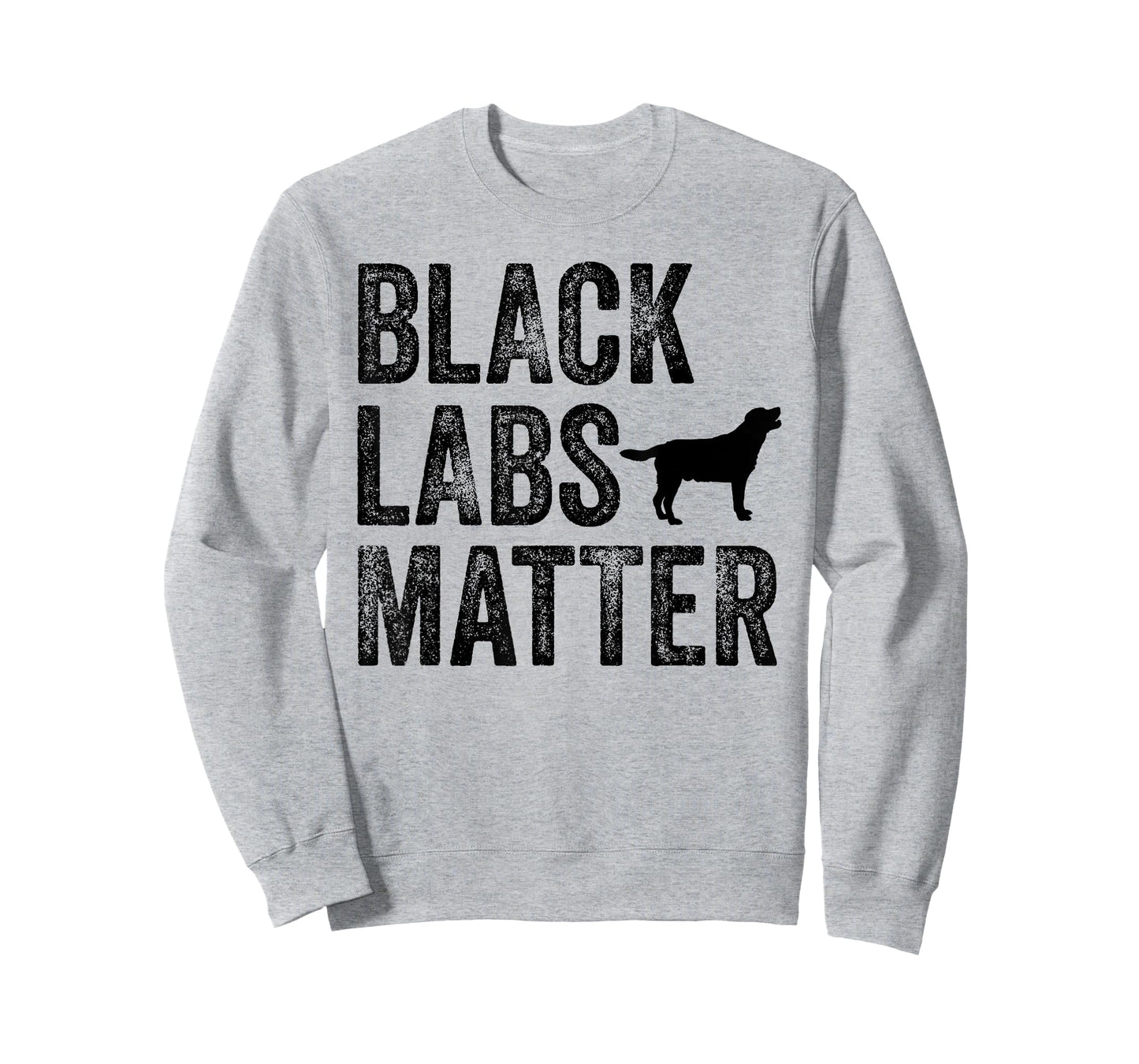 Black Labs Matter Labrador Dog Lover Owner Distressed Retro Men Women T-Shirt