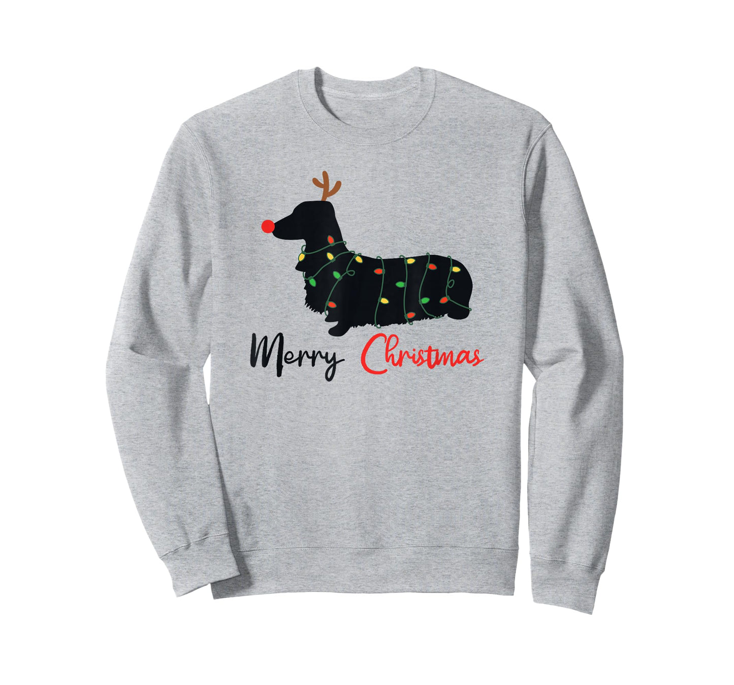 Dachshund Merry Christmas Winter Dogs Christmas T-Shirt