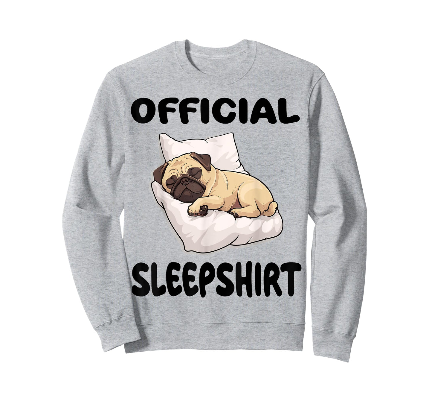 Pug Puggy Dog Official Sleepshirt Pajamas Nightgown T-Shirt