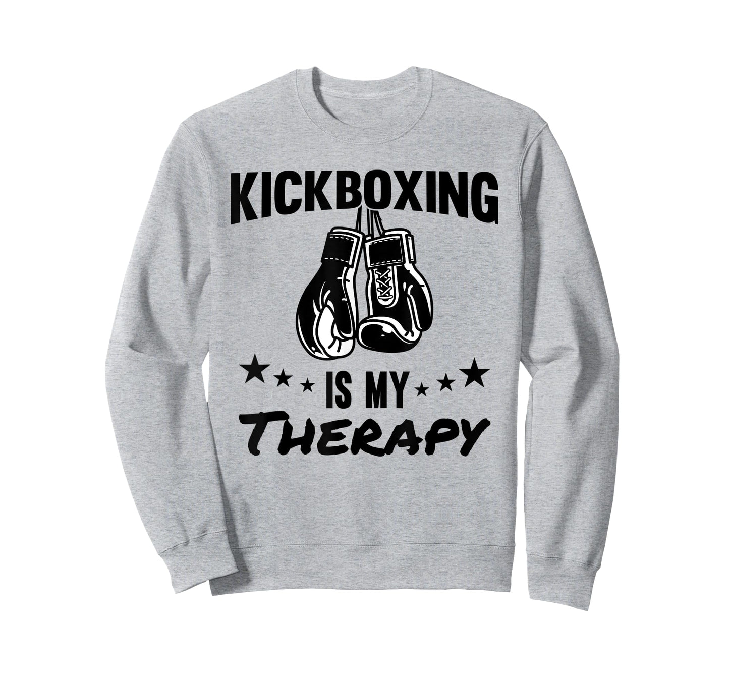 Kickboxing Is My Therapy Funny Kickboxer Gym Men Women T-Shirt