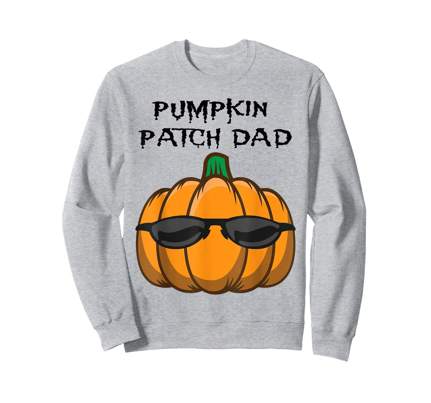 Pumpkin Patch Dad Halloween Outfit Funny Jack O Lantern T-Shirt