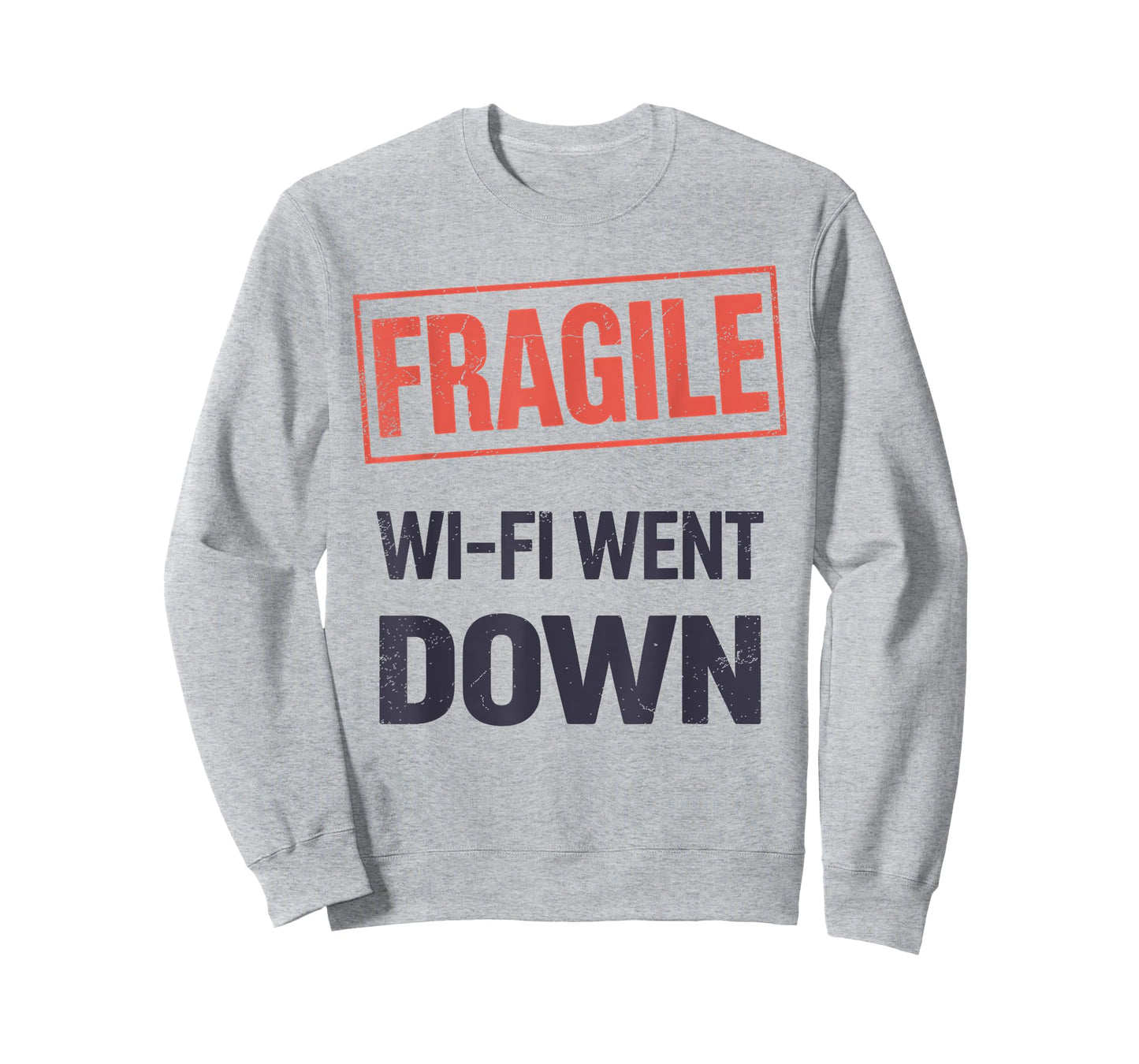Fragile Wi-Fi Went Down – Funny Internet Outage Gamer T-Shirt