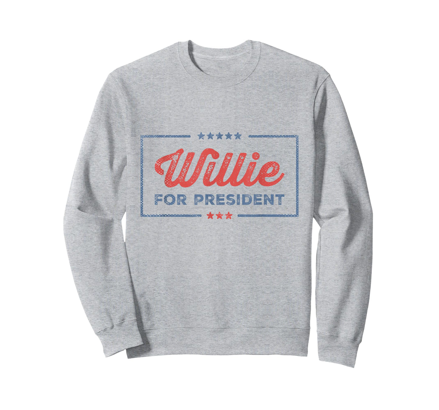 Willie For President Retro Merch Sarcastic Humor Willie Fan T-Shirt