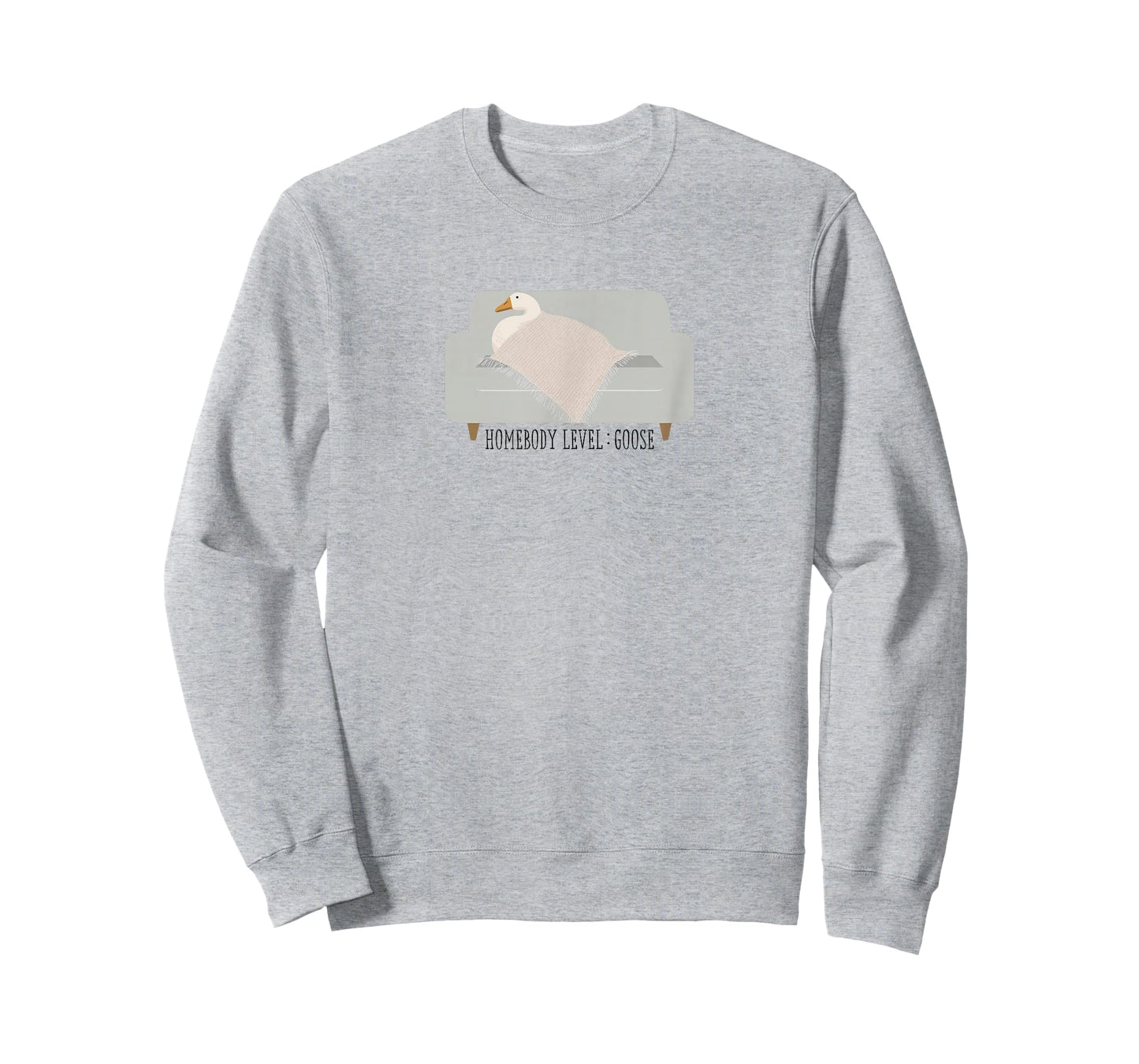 Homebody Level: Goose - Cozy Porch Goose Design Gift T-Shirt