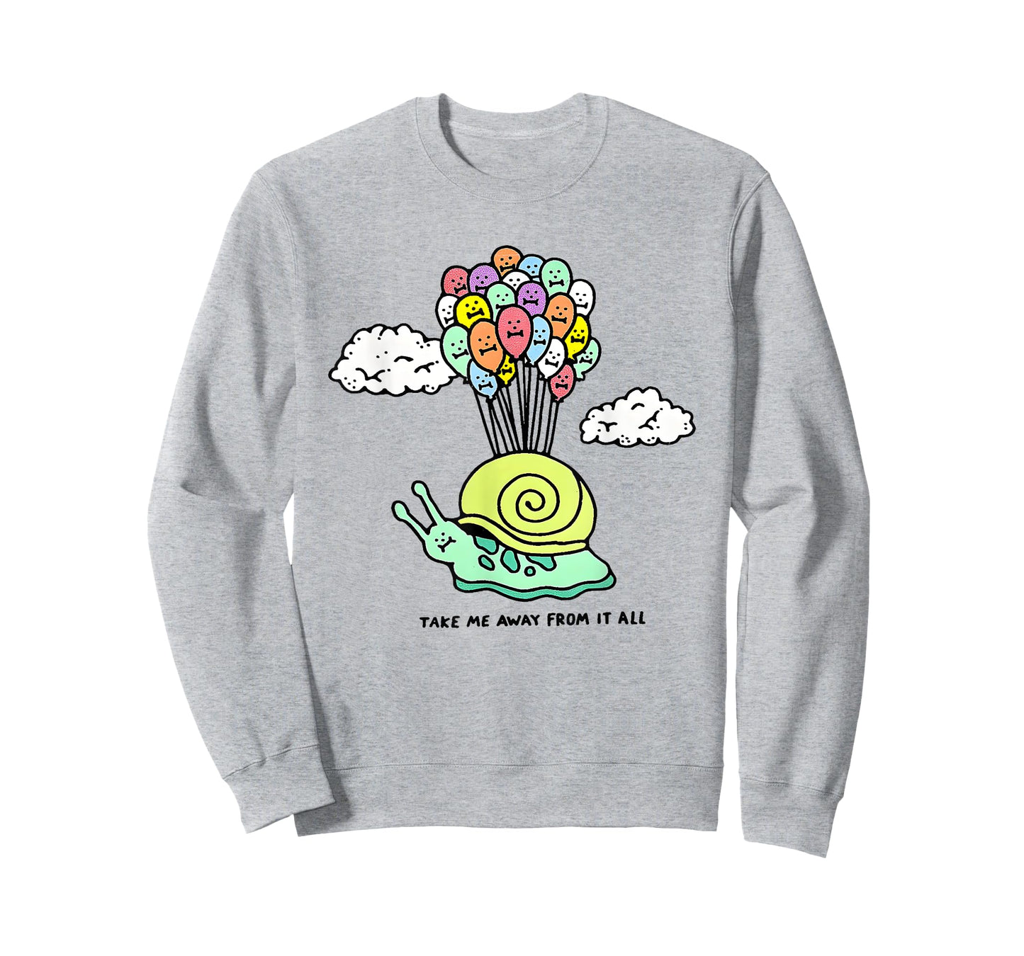 Snail Take Me Away from It All T-Shirt
