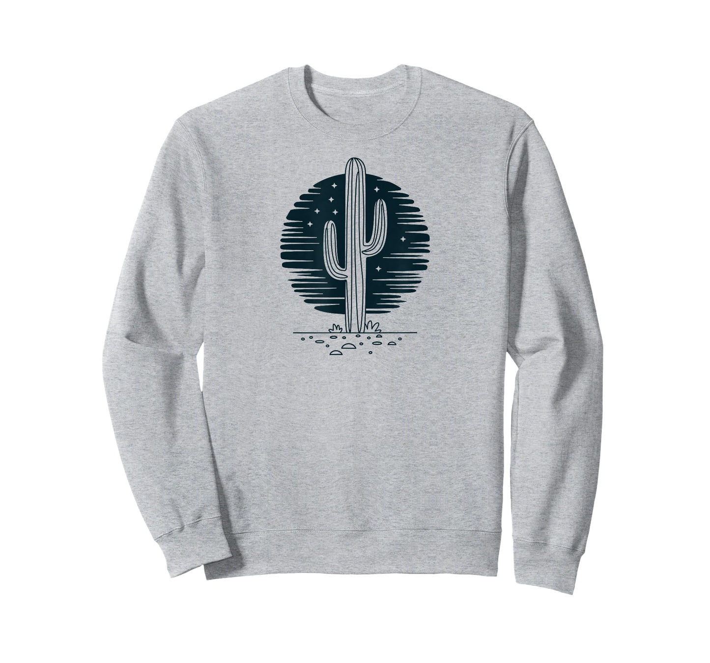 Retro Cowboy Old Western West Cactus Desert Landscape T-Shirt