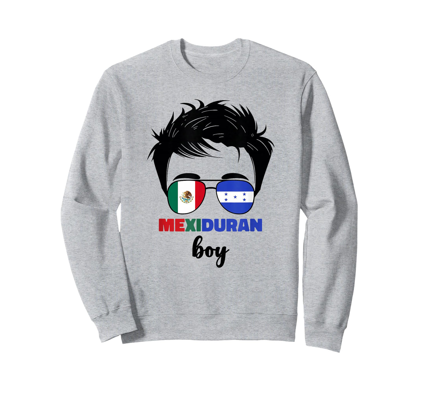 Half Mexican And Honduran Mexico Honduras Flag Boys Kids Boy T-Shirt