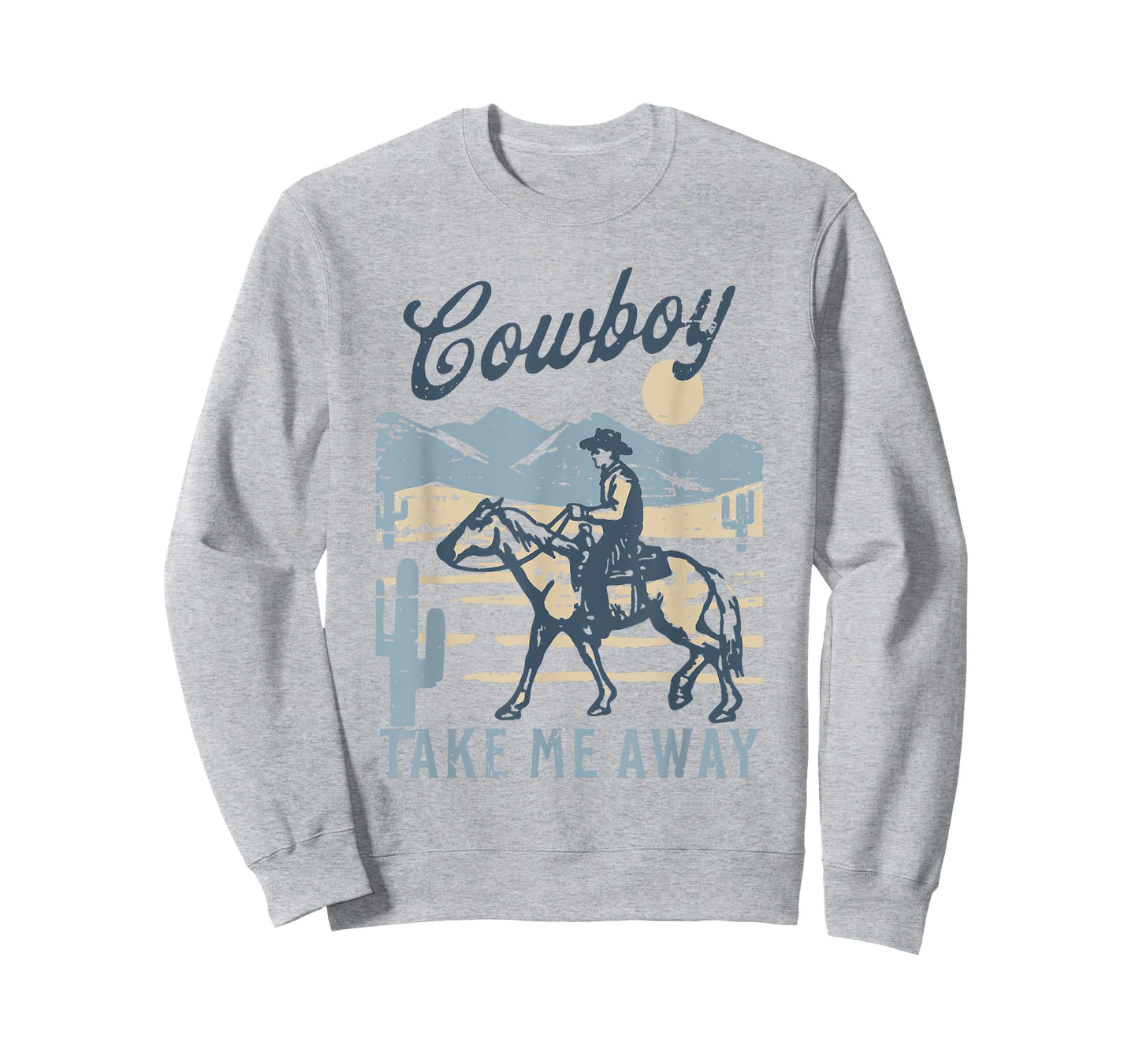 Vintage Western Life Rodeo Country Cowboy Take Me Away T-Shirt