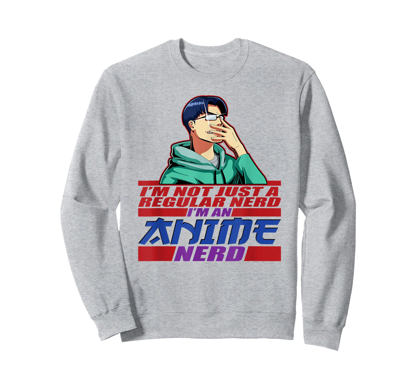 Anime, Men Boys, I'm An Anime Nerd, Manga, Kawaii Funny T-Shirt