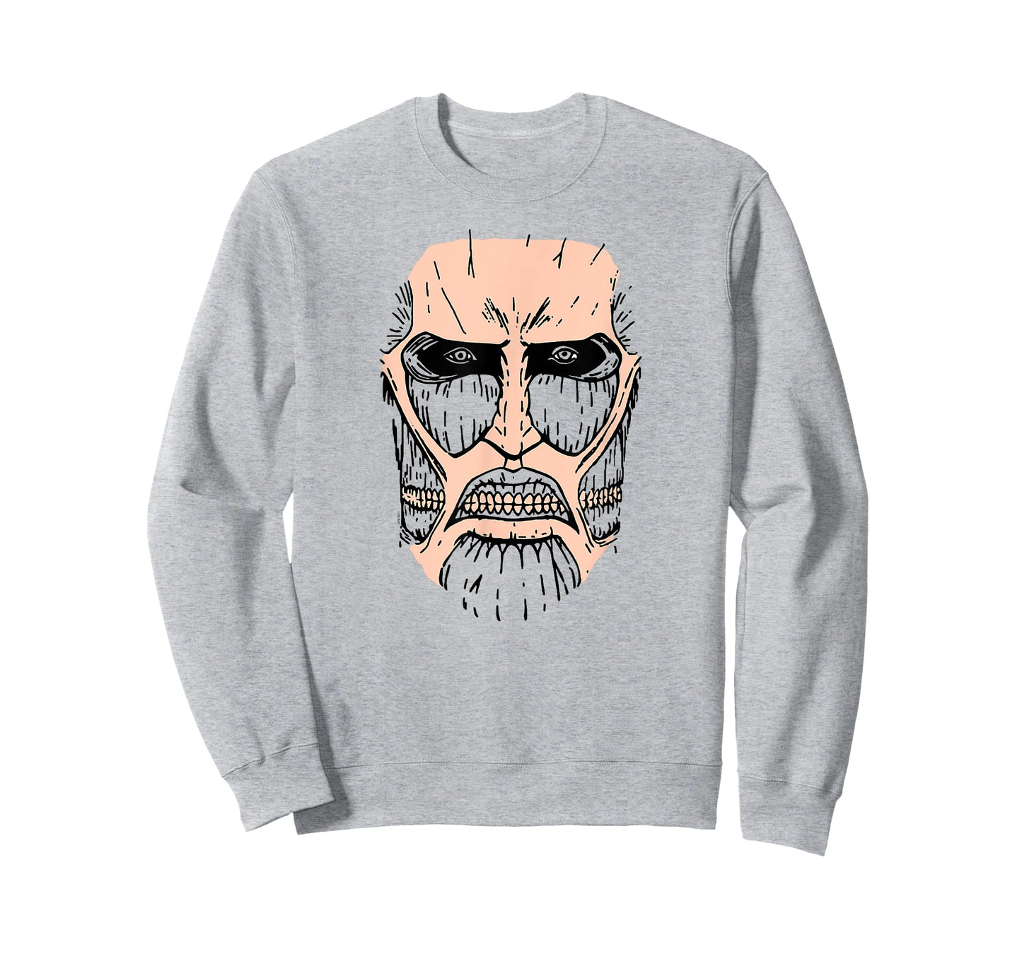 Attack on Titan Colossal Titan Face Costume Anime T-Shirt