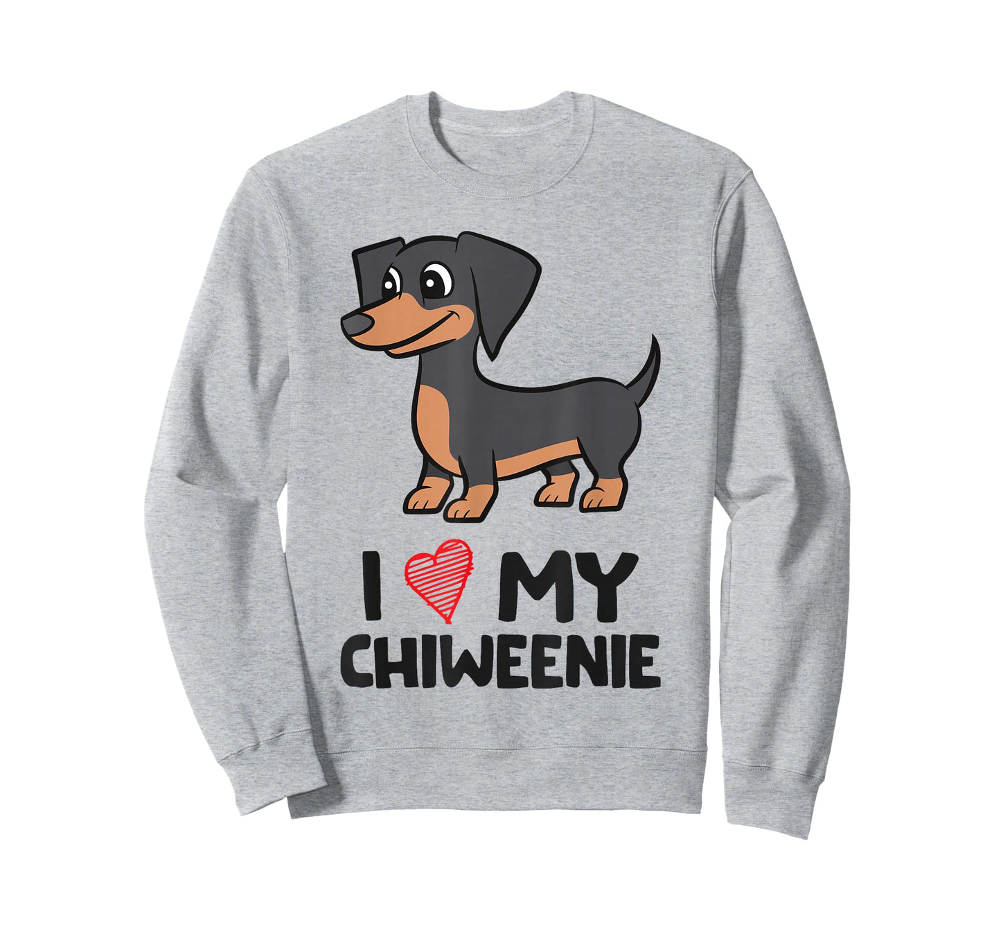 Chiweenie Dog I Love My Chiweenie T-Shirt